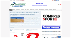 Desktop Screenshot of genghiskhanmtbadventure.com